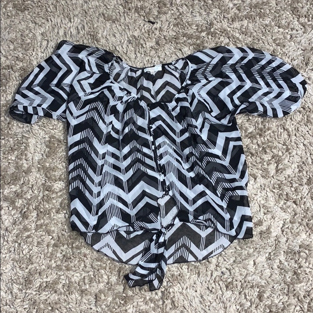 Chevron blouse